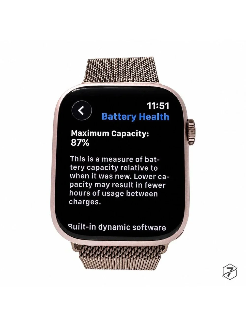 Apple Watch Series 9 45mm Cellular - 87% Battery Premium Band Included